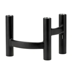 Stelton Kynttilänjalat & Kyntteliköt^Ora kolmihaarainen kynttelikkö, Musta