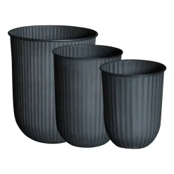 DBKD Ruukut^Out stripe -ruukku 3-pakkaus, Black
