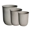 DBKD Ruukut^Out stripe -ruukku 3-pakkaus, Beige