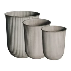 DBKD Ruukut^Out stripe -ruukku 3-pakkaus, Beige