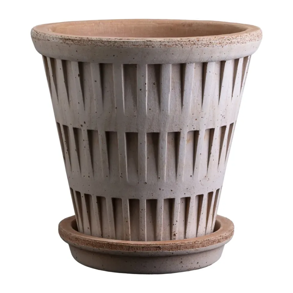 Bergs Potter Ruukut^Pantheon raw ruukku, Rosa, Ø12 cm