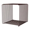 Montana Hyllyt & Hyllyjärjestelmät^Panton Wire Single hylly 34,8x34,8x34,8 cm, Musta punainen