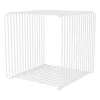 Montana Hyllyt & Hyllyjärjestelmät^Panton Wire Single hylly 34,8x34,8x34,8 cm, Snow