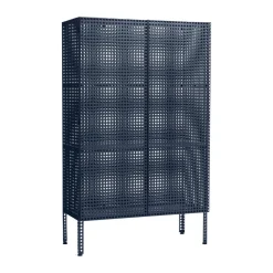 HAY Kaapit & Vitriinit^Perforated Cabinet kaappi large, Steel blue