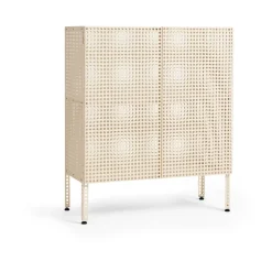 HAY Kaapit & Vitriinit^Perforated Cabinet kaappi medium, Eggshell