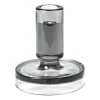 Broste Copenhagen Kynttilänjalat & Kyntteliköt^Petra kynttilänjalka smoked pearl dark grey, 11 cm