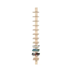 Källemo Hyllyt & Hyllyjärjestelmät^Pilaster seinähylly, Saippuoitu koivu