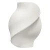 Louise Roe Maljakot^Pirout maljakko 02 42 cm, Raw White