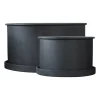 DBKD Ruukut^Plant bowl -ruukku 2-pakkaus, Black