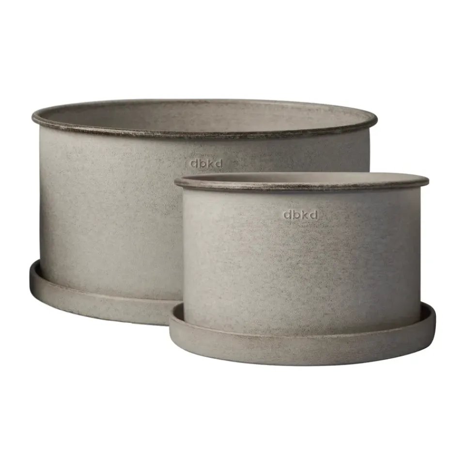DBKD Ruukut^Plant bowl -ruukku 2-pakkaus, Beige