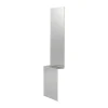 Muuto Seinäpeilit^Pleat seinäpeili, Kiillotettu teräs, 227×57 cm