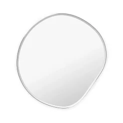 Ferm Living Seinäpeilit^Pond peili, Dark chrome, xl
