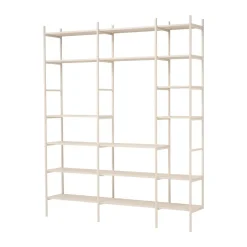 TÔNN furniture Hyllyt & Hyllyjärjestelmät^Portal hylly 123 cm, Off-white
