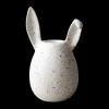 DBKD Kynttilänjalat & Kyntteliköt^Rabbit kynttilänjalka 13 cm, White dot