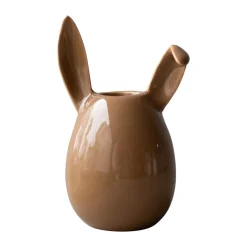 DBKD Kynttilänjalat & Kyntteliköt^Rabbit kynttilänjalka 13 cm, Shiny nougat