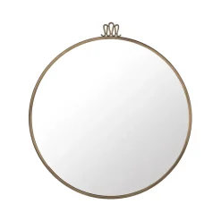 GUBI Pyöreät Peilit|Seinäpeilit^Randaccio peili, Antique brass, large