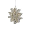 DBKD Joulukoristeet^Regular Flake -lumihiutale, valkoinen, Suuri Ø 12,5 cm