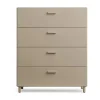 Relief Lipastot & Säilytyslaatikostot^jalat 4 kpl, Beige