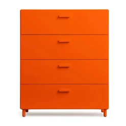 Relief Lipastot & Säilytyslaatikostot^jalat 4 kpl, Orange
