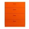 Relief Lipastot & Säilytyslaatikostot^sokkeli 82 cm, Orange