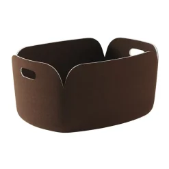 Muuto Säilytyskorit^Restore säilytyskori, Dark Brown