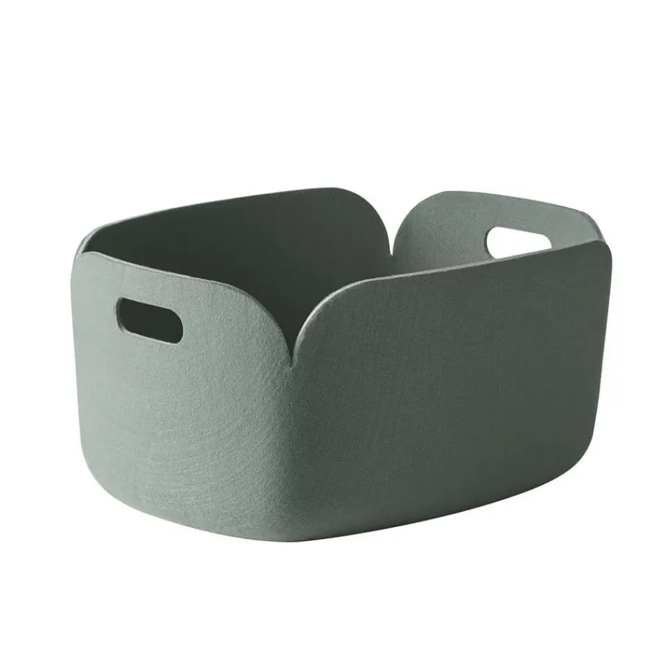 Muuto Säilytyskorit^Restore säilytyskori, Dusty green (vaaleanvihreä)