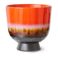 HKliving Ruukut^Retro kukkaruukku Ø20,5 cm, Cherry red
