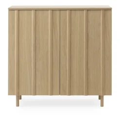 Normann Copenhagen Kaapit & Vitriinit^Rib kaappi 96 x 98,5 cm, Oak