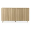 Normann Copenhagen Senkit & Sivupöydät^Rib sivupöytä 45 x 159 cm, Oak