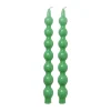 RICE Kynttilät^valot 30,2 cm 2 kpl, Green
