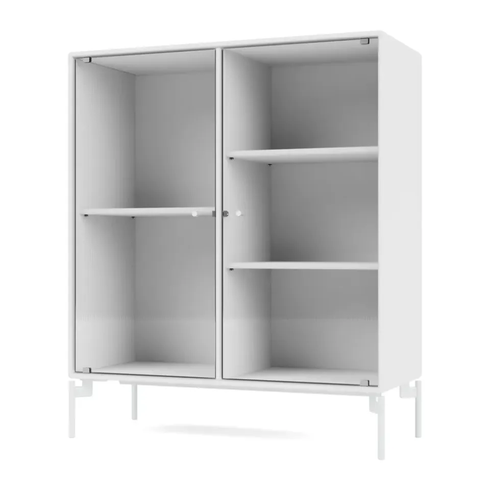 Montana Kaapit & Vitriinit^Ripple II vitriinikaappi 69,6x82,2x30 cm, Snow-jalat snow