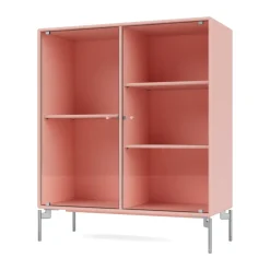 Montana Kaapit & Vitriinit^Ripple II vitriinikaappi 69,6x82,2x30 cm, Ruby-jalat chrome