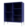 Montana Kaapit & Vitriinit^Ripple II vitriinikaappi 69,6x82,2x30 cm, Monarch-jalat chrome