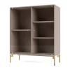 Montana Kaapit & Vitriinit^Ripple II vitriinikaappi 69,6x82,2x30 cm, Mushroom-jalat brass