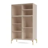 Montana Kaapit & Vitriinit^Ripple III vitriinikaappi 69,6x117,6x38 cm, Clay-jalat brass