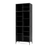 Montana Kaapit & Vitriinit^Ripple IV vitriinikaappi 69,6x187,2x38 cm, Anthracite-jalat black