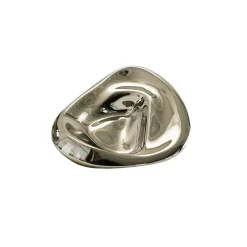 Hein Studio Koukut & Vaateripustimet^Ripple nro 02 suuri nuppi, Chrome