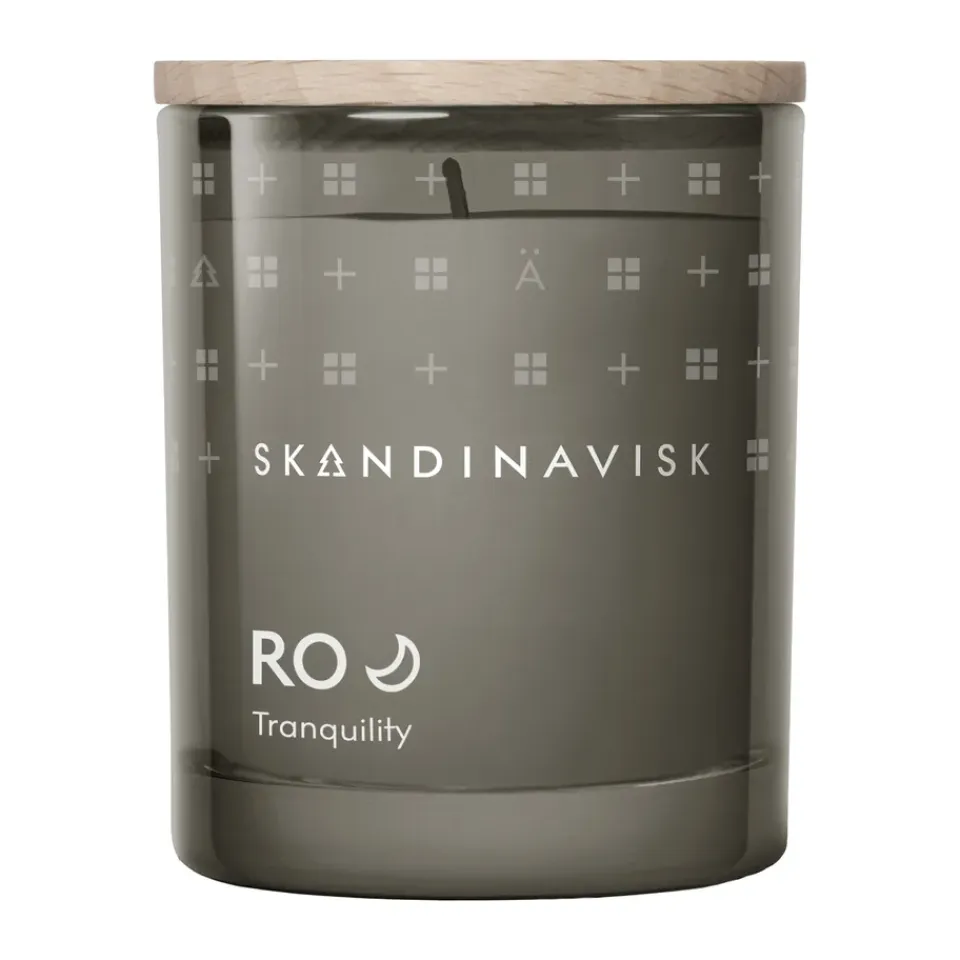 Skandinavisk Tuoksukynttilät & Tuoksutikut^Ro tuoksukynttilä kannella, 65 g