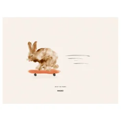Paper Collective Julisteet|Lastenhuoneen Sisustus^Rocky the Rabbit -juliste, 30x40 cm