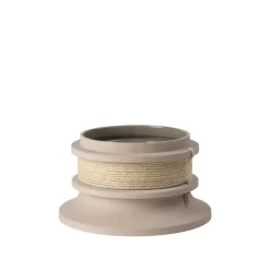 Kristina Dam Studio Kodinsisustusta Ja Yksityiskohtia^Rope kulho Ø30 cm, Posliini-beige
