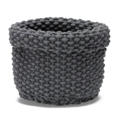 Etol Design Säilytyskorit^Rope säilytyskori, grafiitinharmaa