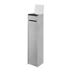 Ferm Living Wc-Paperitelineet^Sama wc-paperiteline, Brushed stainless steel