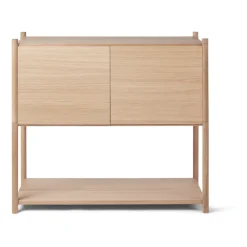 Gejst Senkit & Sivupöydät^Sceene bookcase C, Vaalea tammi