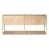 Gejst Senkit & Sivupöydät^Sceene bookcase H, Vaalea tammi