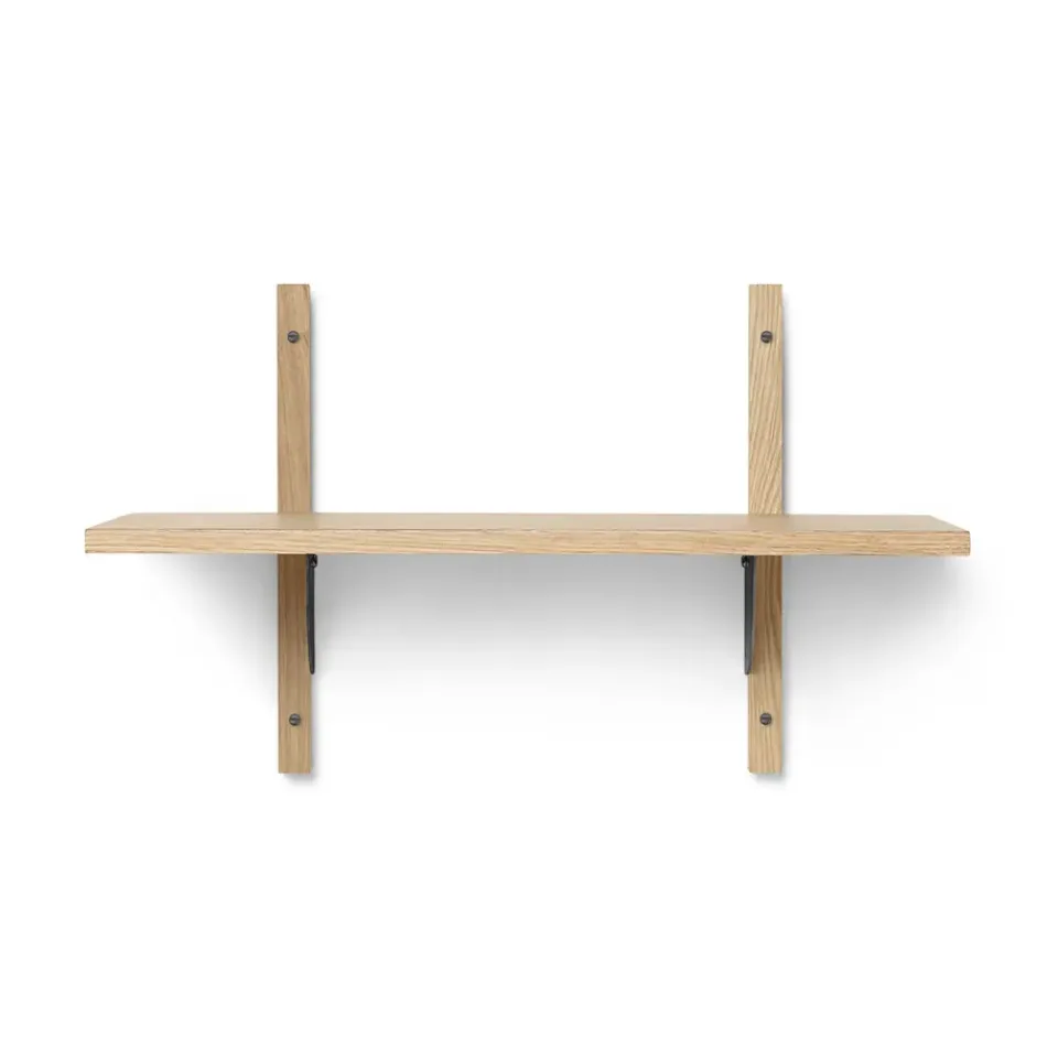 Ferm Living Hyllyt & Hyllyjärjestelmät^Sector hylly S/S, Tammi-musta