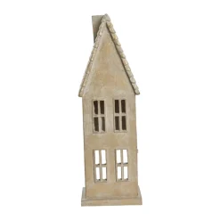 Lene Bjerre Joulukoristeet^Seholia koristetalo 28 cm, Antique Light gold