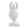 Lene Bjerre Kodinsisustusta Ja Yksityiskohtia^Serafina koriste nainen piruetti 28 cm, White