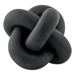 Lene Bjerre Kodinsisustusta Ja Yksityiskohtia^Serafina koriste solmu 13 cm, Black