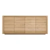 Ethnicraft Senkit & Sivupöydät^Shadow sideboard, Tammi 203 x 84 x 45 cm