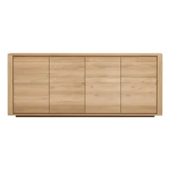 Ethnicraft Senkit & Sivupöydät^Shadow sideboard, Tammi 203 x 84 x 45 cm